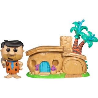 Диск Фигурка Funko POP! Vinyl: Town: Flintstones: Fred Flintstone with House #14