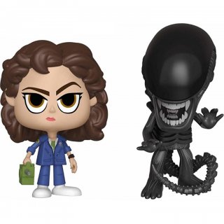 Диск Фигурка Funko VYNL: Alien 40th: Xenomorph & Ripley w/ Tracker