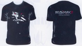 Диск Футболка, размер L 'Ведьмак 2. Убийцы королей'