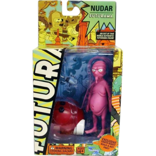 Диск Фигурка Futurama Toynami Series 4 Action Figure - Nudar (Б/У)