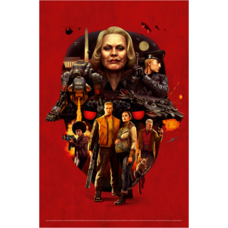 Диск Постер Gaya Poster: Wolfenstein 2: Face of Death