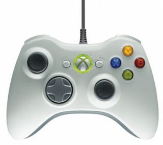 Диск Геймпад проводной белый - Xbox 360 Controller for Windows [X360, PC]