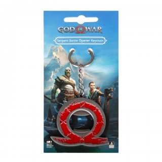 Диск Брелок / Открывалка God of War Serpent Bottle Opener