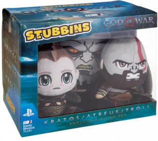 Диск Набор мягких игрушек God of War - Stubbins - Kratos / Atreus / Troll (15-20 см)