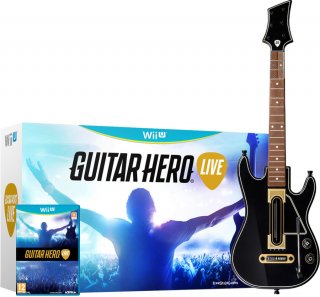 Диск Guitar Hero Live + Гитара (Б/У) [Wii U]