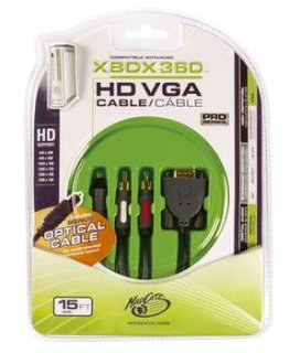 Диск HD VGA кабель + оптический кабель (Длина: 5 метров)