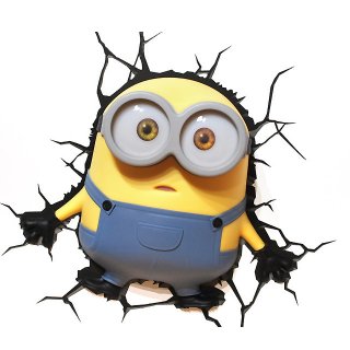 Диск Декоративный LED светильник 3D-Light-FX (3D Minions Bob)