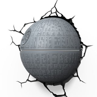 Диск Декоративный LED светильник 3D-Light-FX (3D Star Wars - Death Star)