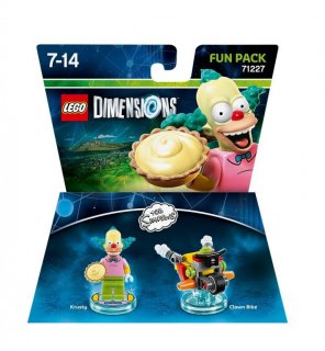 Диск Lego Dimensions - The Simpsons - Krusty Fun Pack