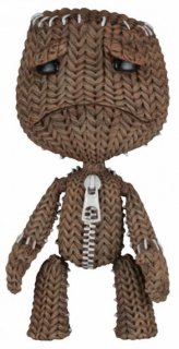 Диск Фигурка NECA Little Big Planet - Sad Sackboy (13 см)