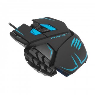 Диск Мышь Mad Catz M.M.O.TE Gaming Mouse - проводная лазерная (Matt Black) (Б/У)