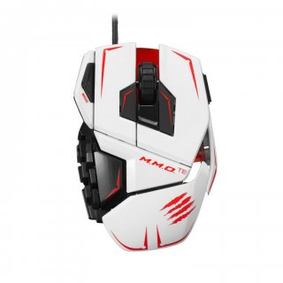 Диск Мышь Mad Catz M.M.O.TE Gaming Mouse - проводная лазерная (White) (Б/У)