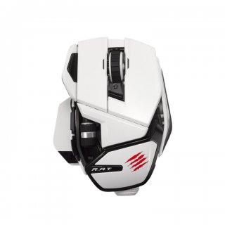 Диск Мышь Mad Catz Office R.A.T - беспроводная лазерная (White)