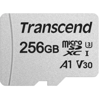Диск Карта памяти MicroSD 256GB Transcend 330S U3 V30 A1 + SD адаптер