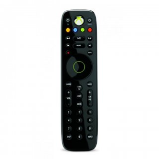 Диск Пульт ДУ Microsoft Remote Control (Model-1493), черный (Б/У)