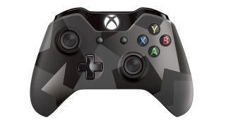 Диск Microsoft Wireless Controller Xbox One (серый камуфляж) + 3.5 мм. Jack