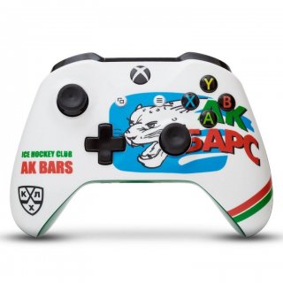 Диск Microsoft Wireless Controller Xbox One - RAINBO КХЛ 'Ак Барс'