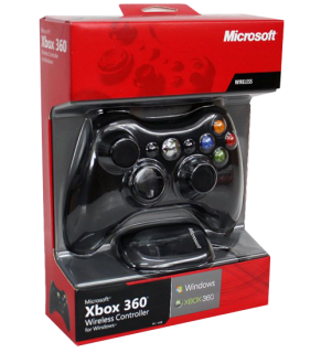 Диск Беспроводной джойстик Microsoft Xbox 360 Wireless Controller for Windows, Xbox360/PC (+ресивер) черный 