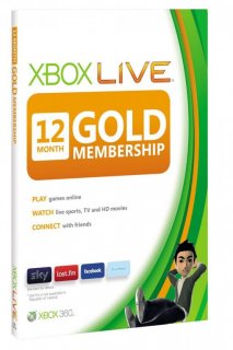 Microsoft Xbox Live Gold 12 1