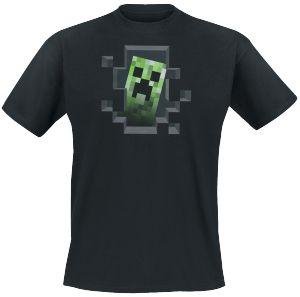 Диск Футболка Minecraft - Creeper Inside /черная/ (XL)