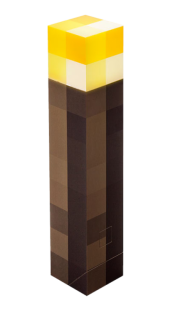 Диск MineCraft Light Up Torch