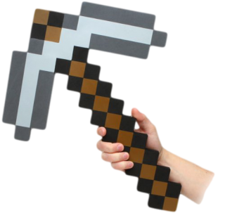 Диск Кирка Minecraft Pickaxe