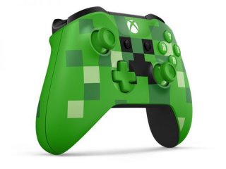 Диск New Microsoft Wireless Controller Xbox One (Minecraft Creeper) (WL3-00057)