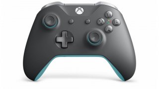 Диск New Microsoft Wireless Controller Xbox One (серо - синий) (WL3-00106)
