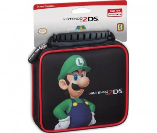 Диск Чехол черный для Nintendo 2DS (Луиджи)