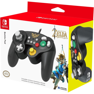 Диск Nintendo Switch Геймпад Hori Battle Pad (Zelda) для консоли Switch (NSW-108U)