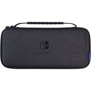 Диск Nintendo Switch Защитный чехол Hori Slim Tough Pouch (Black) для консоли Switch OLED (NSW-810U)