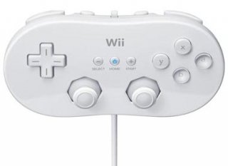 Диск Nintendo Wii Classic Controller, белый