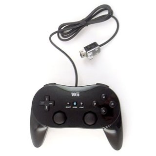 Диск Nintendo Wii Classic Controller, черный (Б/У)