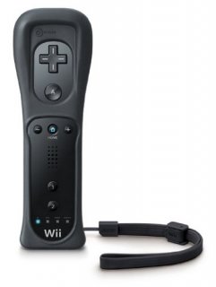 Диск Nintendo Wii Remote (чёрный) (Б/У)