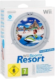 Диск Nintendo Wii U Remote Plus (белый) + игра Wii Sport Resort