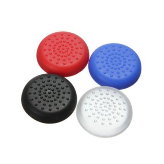 Диск Накладки защитные на джойстики геймпада, красный (OEM)