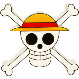 Диск Лампа One Piece: Skull