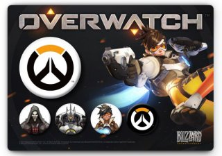 Диск Комплект значков Overwatch