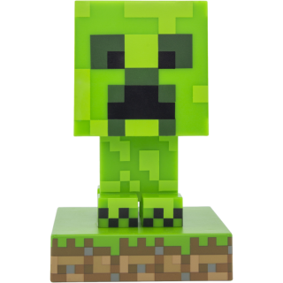 Диск Светильник Paladone: Minecraft: Creeper Icon Light