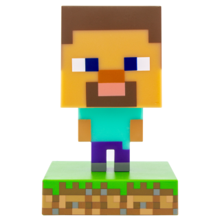Диск Светильник Paladone: Minecraft: Steve Icon Light
