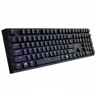 Диск Cooler Master PC Клавиатура проводная MasterKeys Pro L RGB, Cherry MX Red, (SGK-6020-KKCR1-RU)