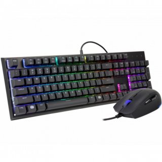 Диск Cooler Master PC Комплект: клавиатура проводная и мышь MasterSet MS120 Combo, Mem-chanical, (SGB-3050-KKMF1-RU)