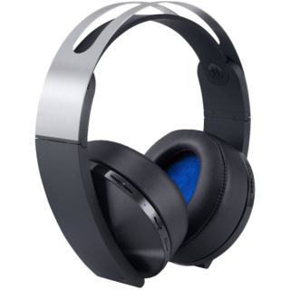 Диск Гарнитура беспроводная черная Platinum для PS4 (Wireless Stereo Headset Black: CECHYA-0090: SCEE) (Б/У)