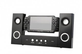 Диск Портативная акустическая система для PSP Slim 3000/2000 чёрная