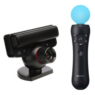 Диск PS Move: Камера PS Eye + Контроллер движений PS Move (OEM-версия)