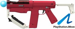 Диск PS Move Sharp Shooter Gun Controller (Рукоятка в виде автомата для стрельбы и навигации)