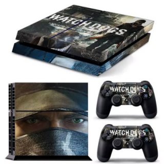 Диск PS4 Наклейка виниловая (Watch Dogs)