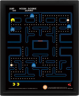 Диск Постер лентикулярный Pac-Man (Maze)