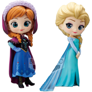 Диск Фигурка Q Posket Disney Characters: Anna & Elsa