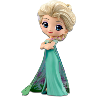 Диск Фигурка Q Posket Disney Characters: Frozen Fever: Elsa (ver.B)